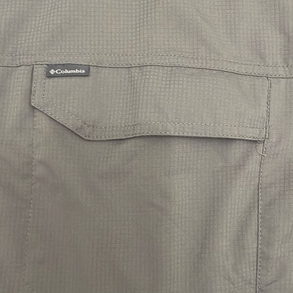 Columbia Sportswear Company Gray Long Sleeve Button-Up Size 2XL - Picture 5 of 6